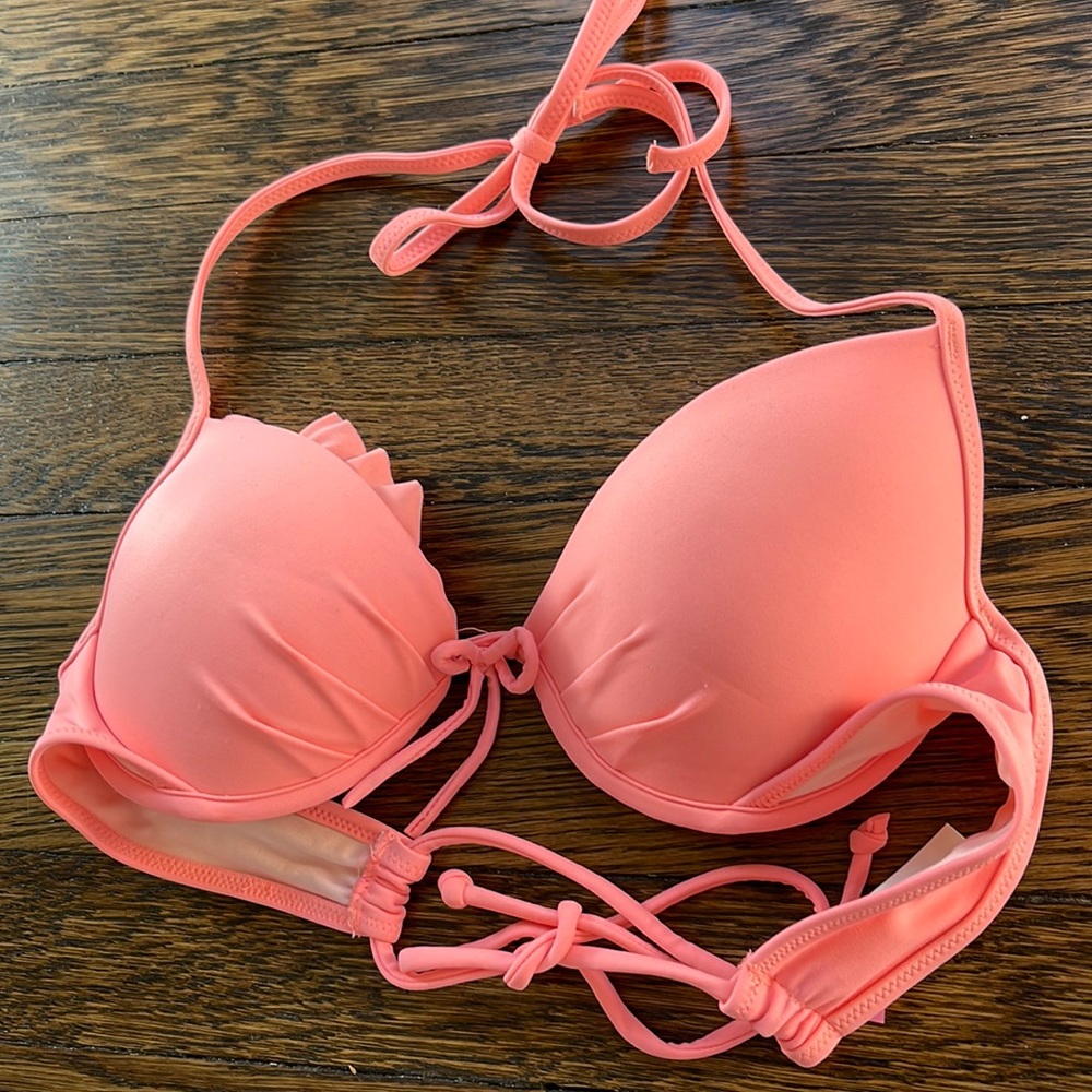 Victoria’s Secret padded bathing suit top 34a